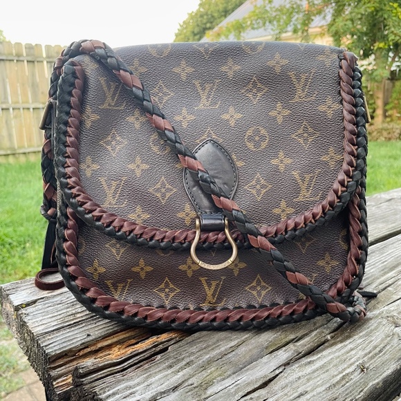 Louis Vuitton Saint Cloud GM Two Tone Revamp with Braid - Picture 4 of 4